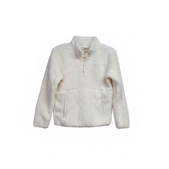 Wonder Nation - Girls XL/14 White Fleece Pullover Sleepwear - Picture 2 of 10